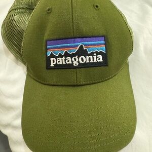 Patagonia Olive Mesh Cap